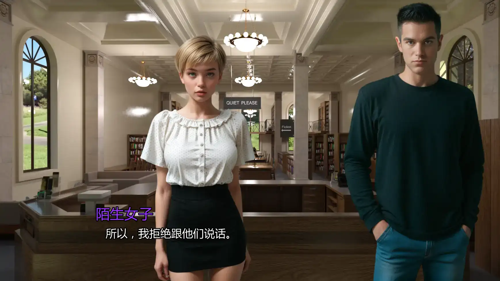 【欧美SLG/AI汉化/3D】奥古斯塔的叛逆少女之家0.1 AI汉化版【PC+安卓/0.78G/更新】 封面图 2