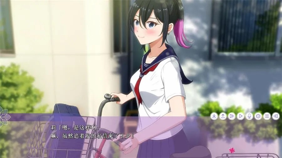 日式SLG【离奇的故事～来自我推主播理帆酱的诡异直播通知】完结 汉化 2.6G