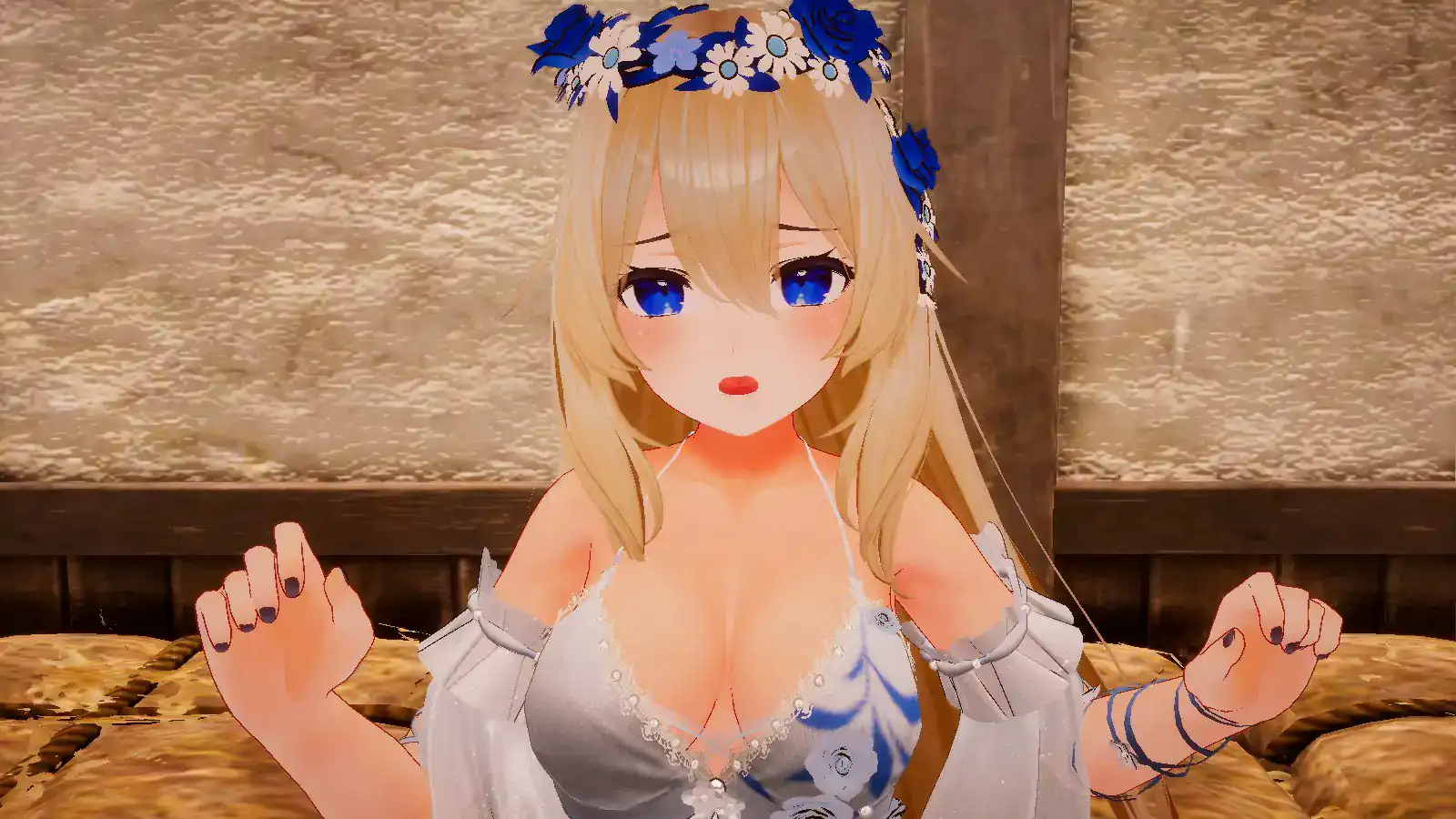 【日系SLG/3D/官中】女神梅尔的触摸同居性活 官方中文版 【PC/1G】 内容图 1